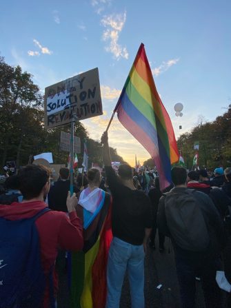 راهپیمایی بزرگ برلین و حضور چشمگیر رنگین کمانی‌ها